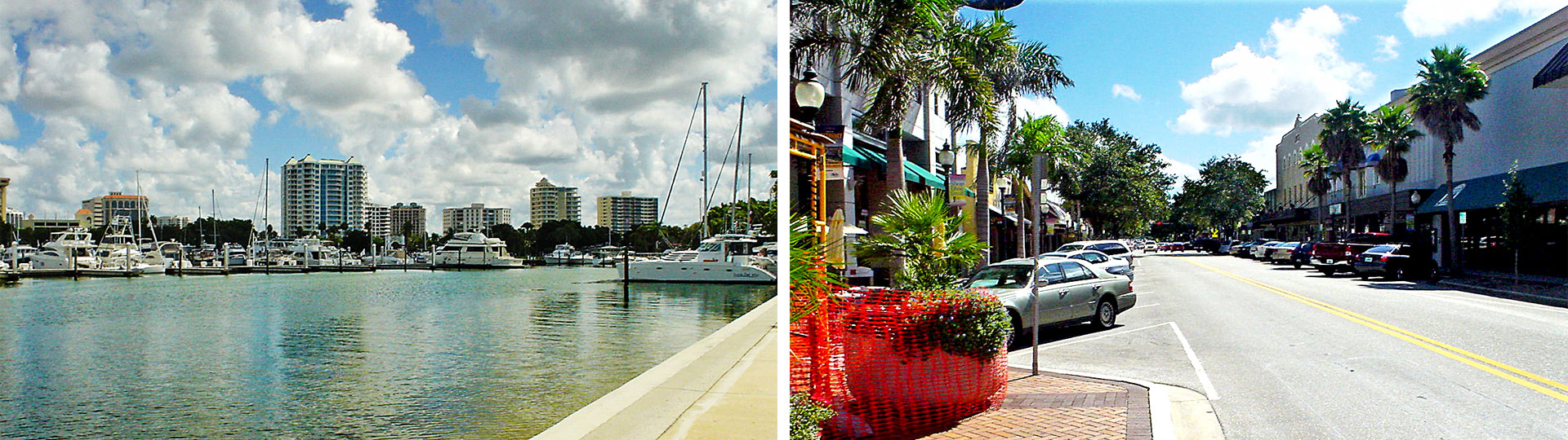 Marina Jack and downtown Sarasota